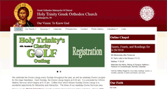 Desktop Screenshot of holytrinityindy.org